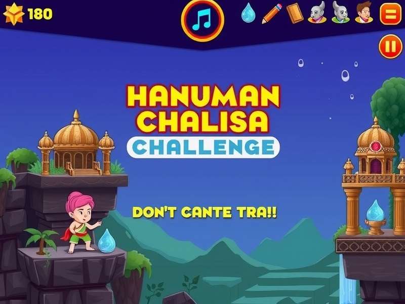 Hanuman Chalisa Challenge gameplay screenshot